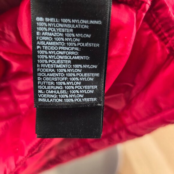 North Face Jacket Mens Medium Two Tone  ThermoBall Eco Hooded Insulated Puffer - Picture 12 of 16